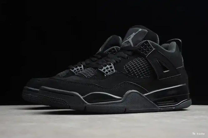 Reps TBK Cat Black Air Jordan 4 CU1110-010 (2020) 0608